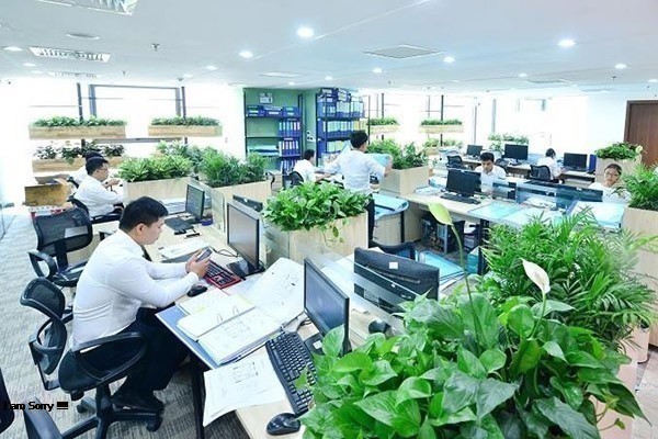 văn phòng xanh